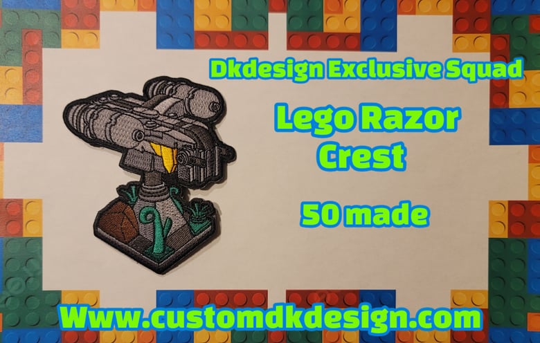Image of Razor Crest lego ship