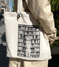Image 2 of BOOK LOVER TOTE BAG