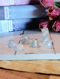 Image 5 of Ocean Away - 7 piece or 10 piece dice set