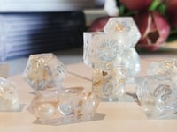 Image 6 of Ocean Away - 7 piece or 10 piece dice set