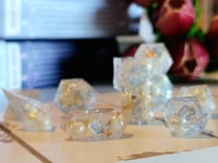 Image 1 of Ocean Away - 7 piece or 10 piece dice set