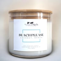 Image 1 of Beach Please! Soy Wax Candle