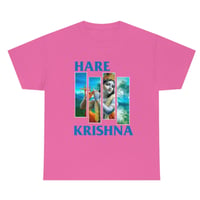 Krishna Flag Tee Pink