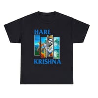 Krishna Flag tee Black