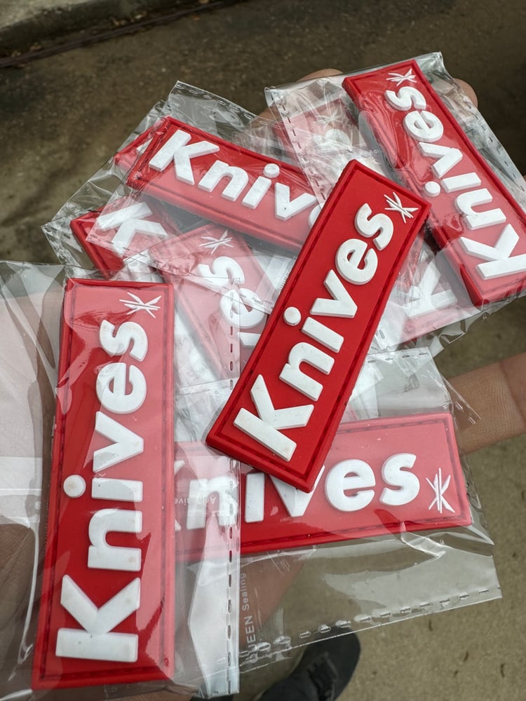 Image of "KNIVES" Patches