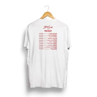 Image 3 of INÈS OUQS TOUR T-SHIRT (WHITE)