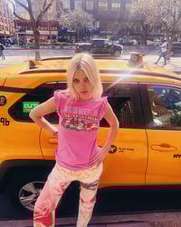 Image 1 of #1 Sweetie Tourist Tee 🩷🫧💄🚕🫧