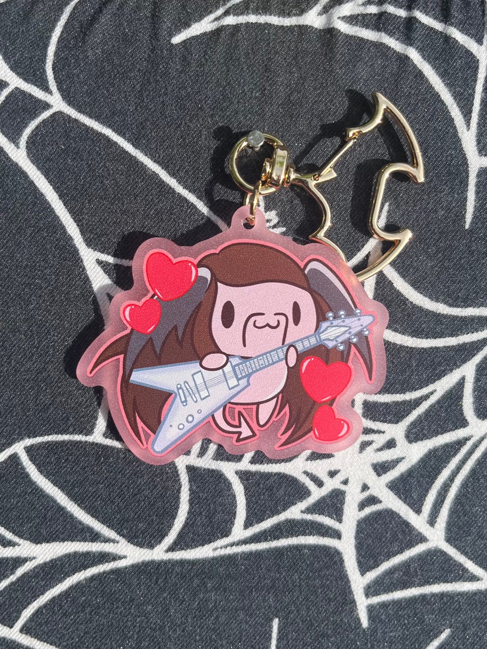 [IN HAND] Metal Cutie Mascots 3" Frosted Acrylic Charms 