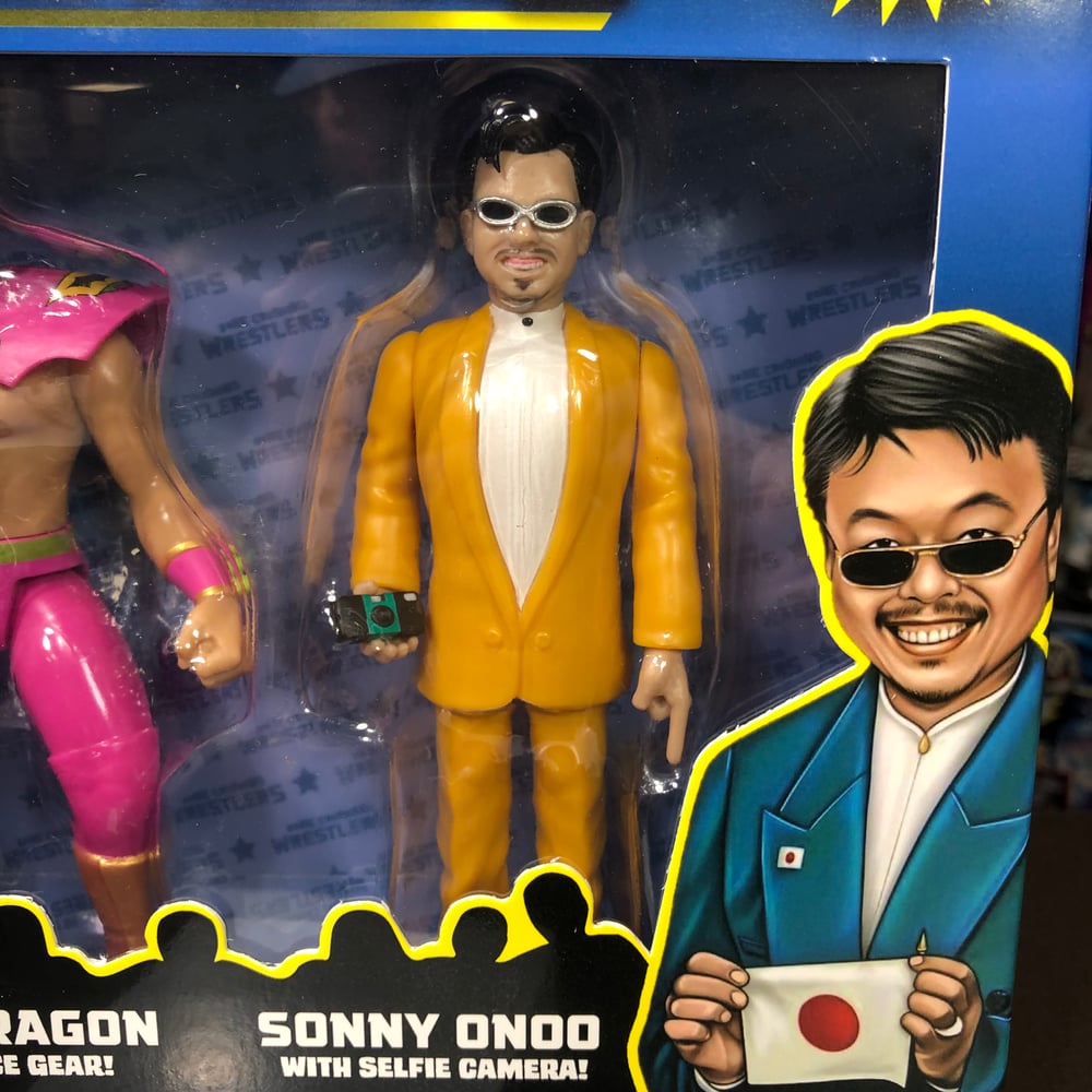 **IN STOCK** Variant Edition Ultimo Dragon & Sonny Onoo Bone Crushing Wrestlers Series 1