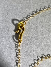 Image 3 of Pearl heart necklace