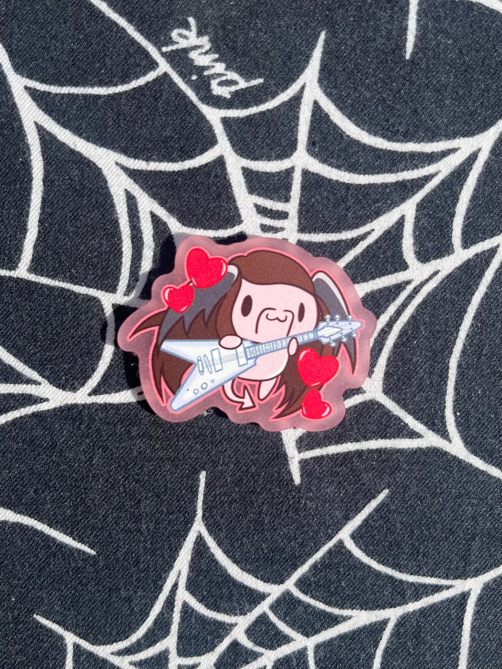 [IN HAND] Metal Cutie Mascots 2" Frosted Acrylic Pins 