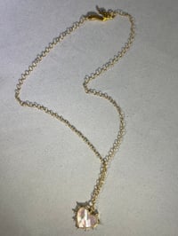 Image 4 of Pearl heart necklace