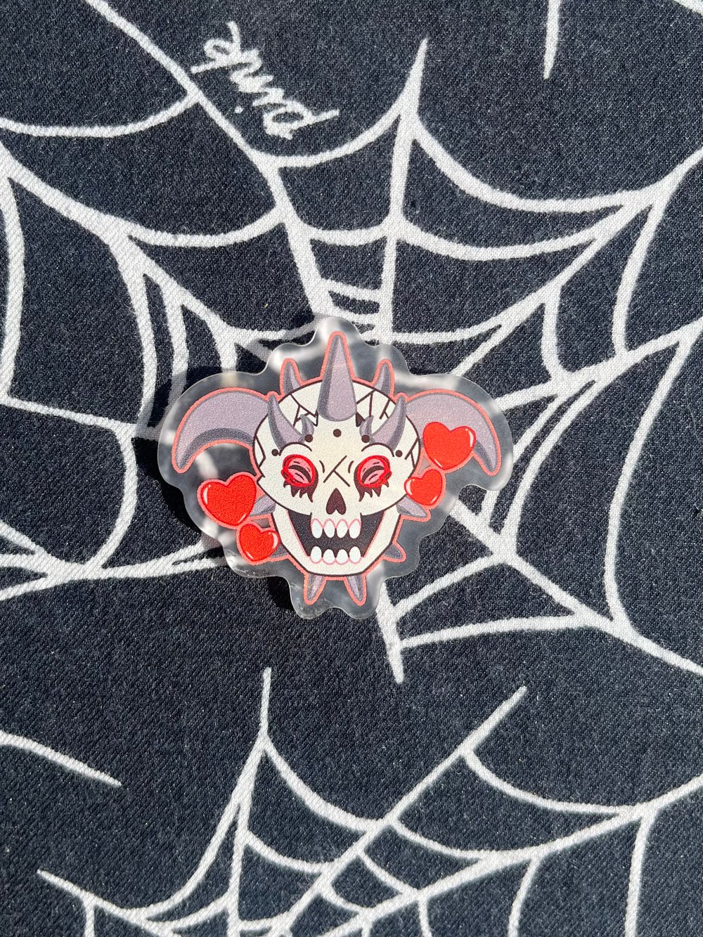 [IN HAND] Metal Cutie Mascots 2" Frosted Acrylic Pins 