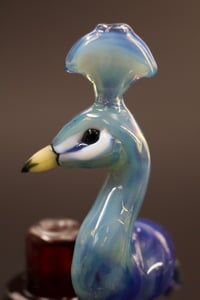 Image 2 of Peacock on a pedestal 