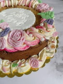 Image 3 of Floral Cookie Cake