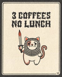 “3 Coffees” Print