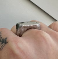 Image 3 of Pewter ring size O