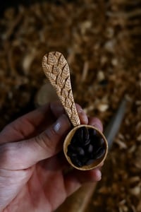 Image 4 of Falling Leaves Coffee Scoop ••
