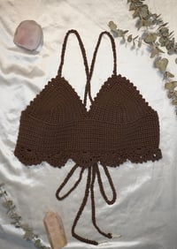 Image 1 of The "Empress" Top (Brown)