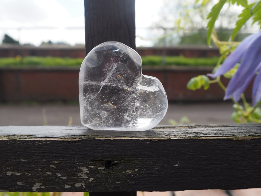 Image of Clear Quartz Heart 54g