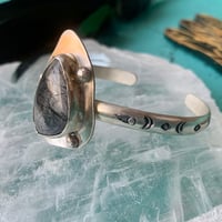 Image 3 of Grounded Balance - tourmalated quartz cuff