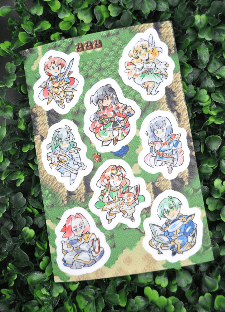 Image of Thracia 776 Sticker Sheet