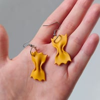 Image 2 of Farfalle Pasta Earrings 