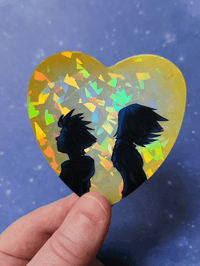 Image 2 of Full Moon Holographic Sticker [PREORDER]