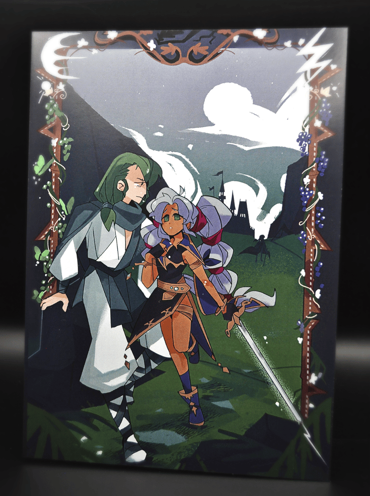 Image of FE4: Mini Print Lewyn & Tine