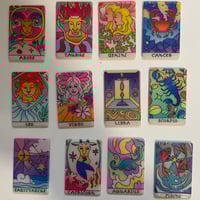 Image 2 of Zodiac Tarot Tunnel Dangles (sizes 4g-2")