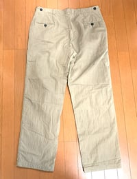 Image 5 of Stone Island 2001aw double face cotton/nylon pants, size 52 (fits 34”)