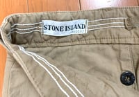 Image 4 of Stone Island 2001aw double face cotton/nylon pants, size 52 (fits 34”)