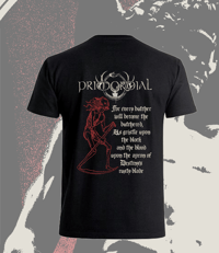 Image 2 of PRIMORDIAL - T-shirt V2 (pre-order)