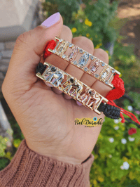 Image 1 of Three Gold Plated Bracelets 
