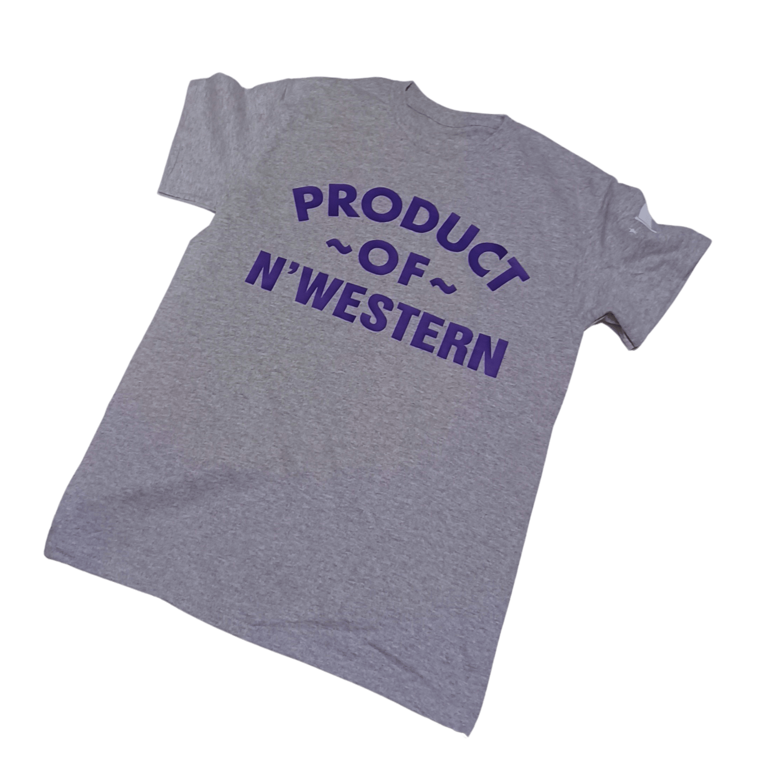 Image of NORTHWESTERN GREY TEE