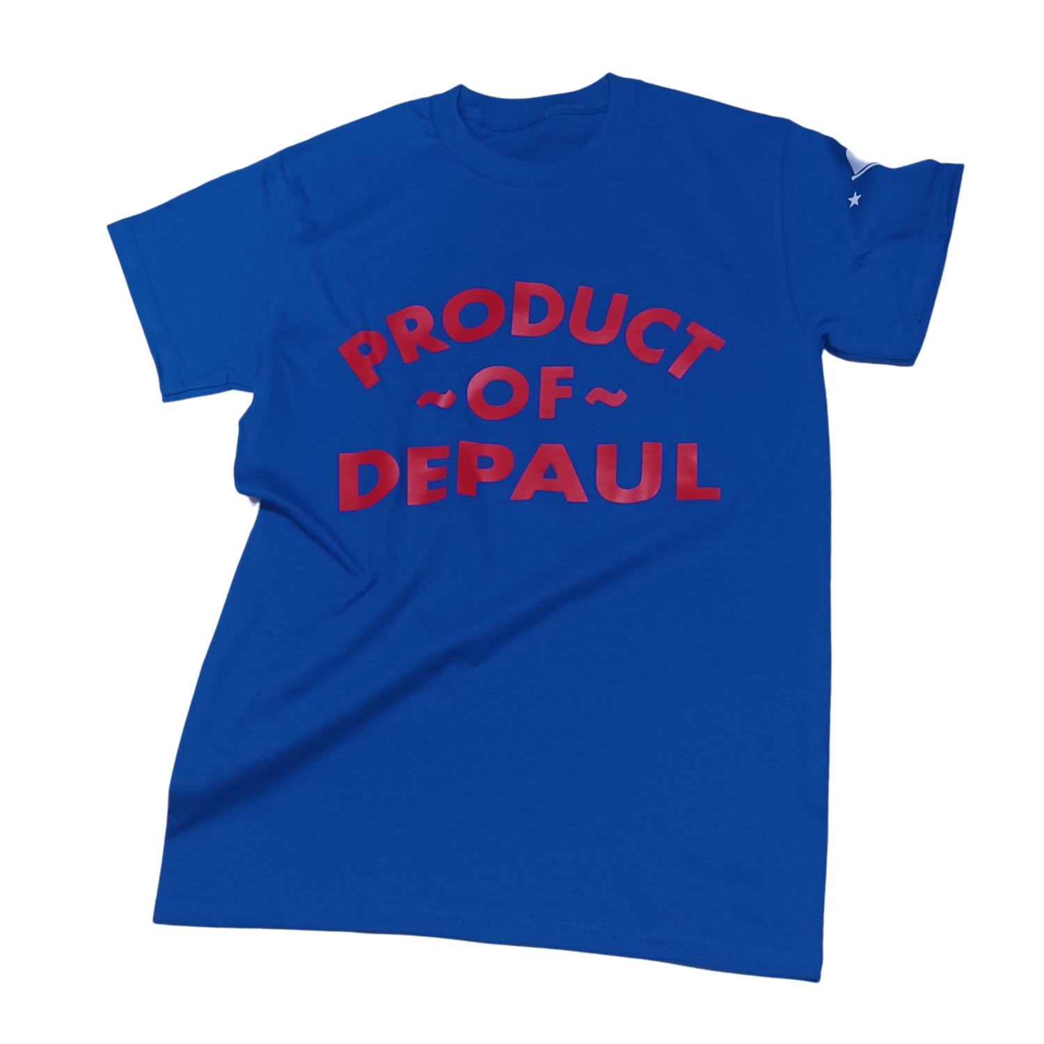 Image of DEPAUL BLUE TEE