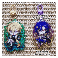Image of (NEW) Dr. Ratio/Aventurine Charms [Grade B version available!)