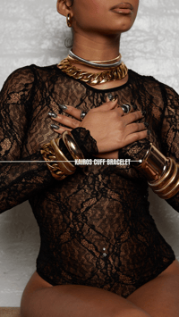 Image 1 of KAIROS CUFF BRACELET