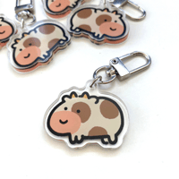 Cow Keychain