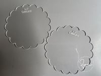 Image 3 of Acrylic Cake Discs (Clear)