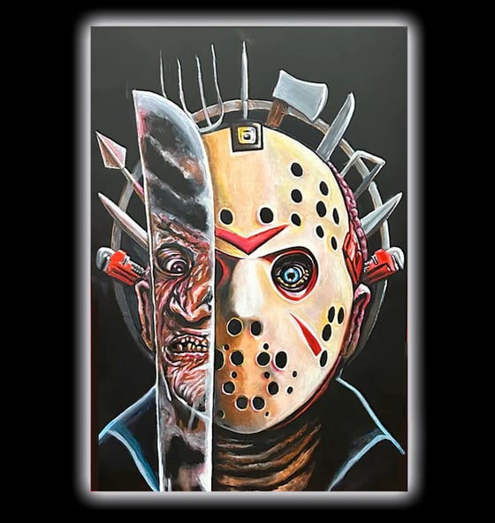 Image of MASKED SKINNER 19x27" PRINT *OR* SIGNED & NUMBERED /25 SERIAL SUPPER 19x27" PRINT