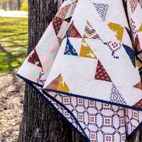 Image 4 of Wild West throw quilt