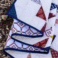 Image 5 of Wild West throw quilt