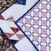 Image 7 of Wild West throw quilt