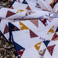 Image 9 of Wild West throw quilt 