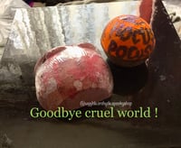 Image 3 of Goodbye Cruel World! Duo GiftSet Hocus Pocus Halloween Handmade Bathbomb Vegan