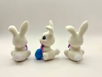 Image 2 of Retro Spring Bunny with Easter Egg Tabletop Decor