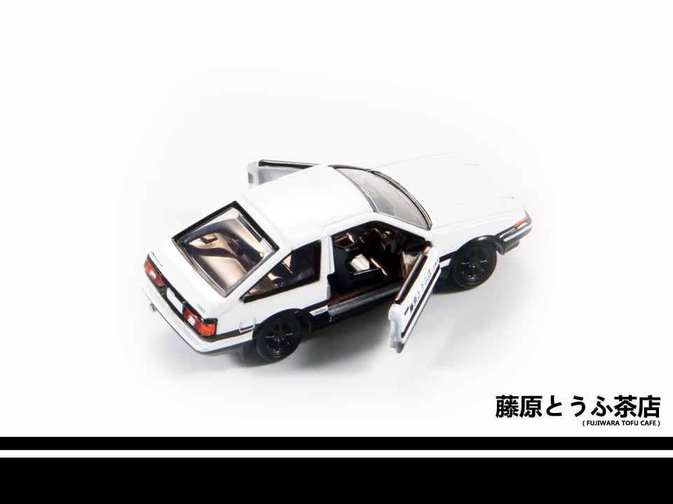 Tomy Tomica Premium Initial D Toyota AE86 1/64 Diecast Model Car