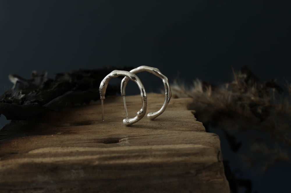 Image of Ichorous Hoop Earrings