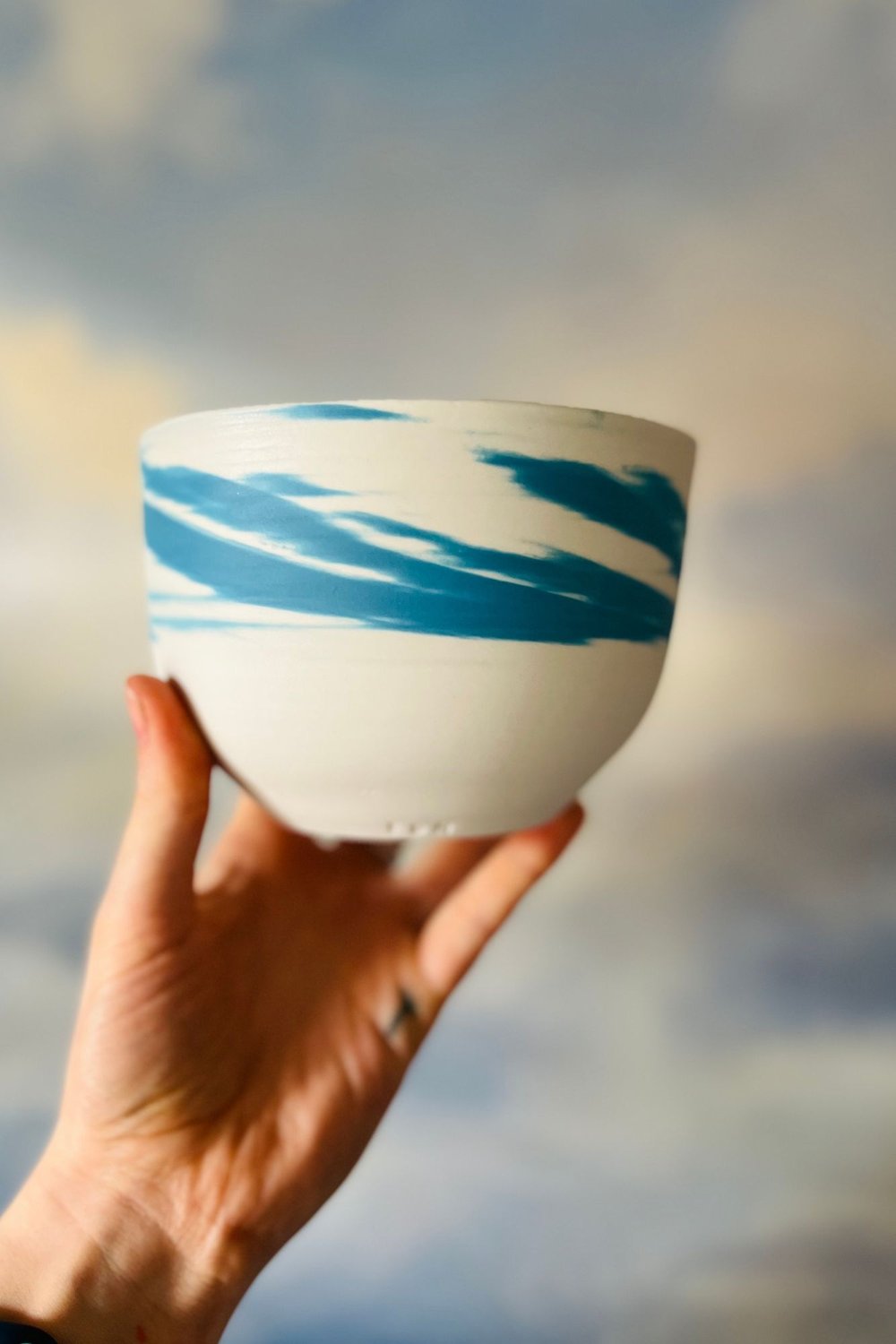 Image of Porcelain Marble Bowl 